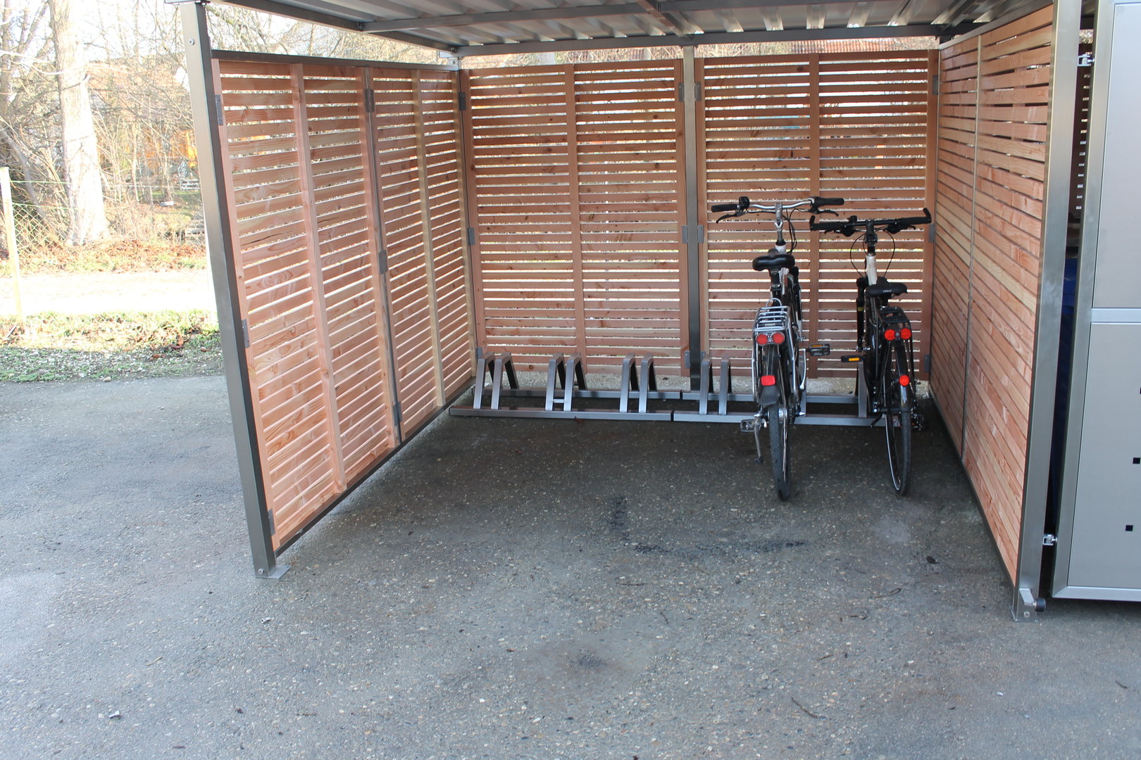 Fahrradständer Edelstahl