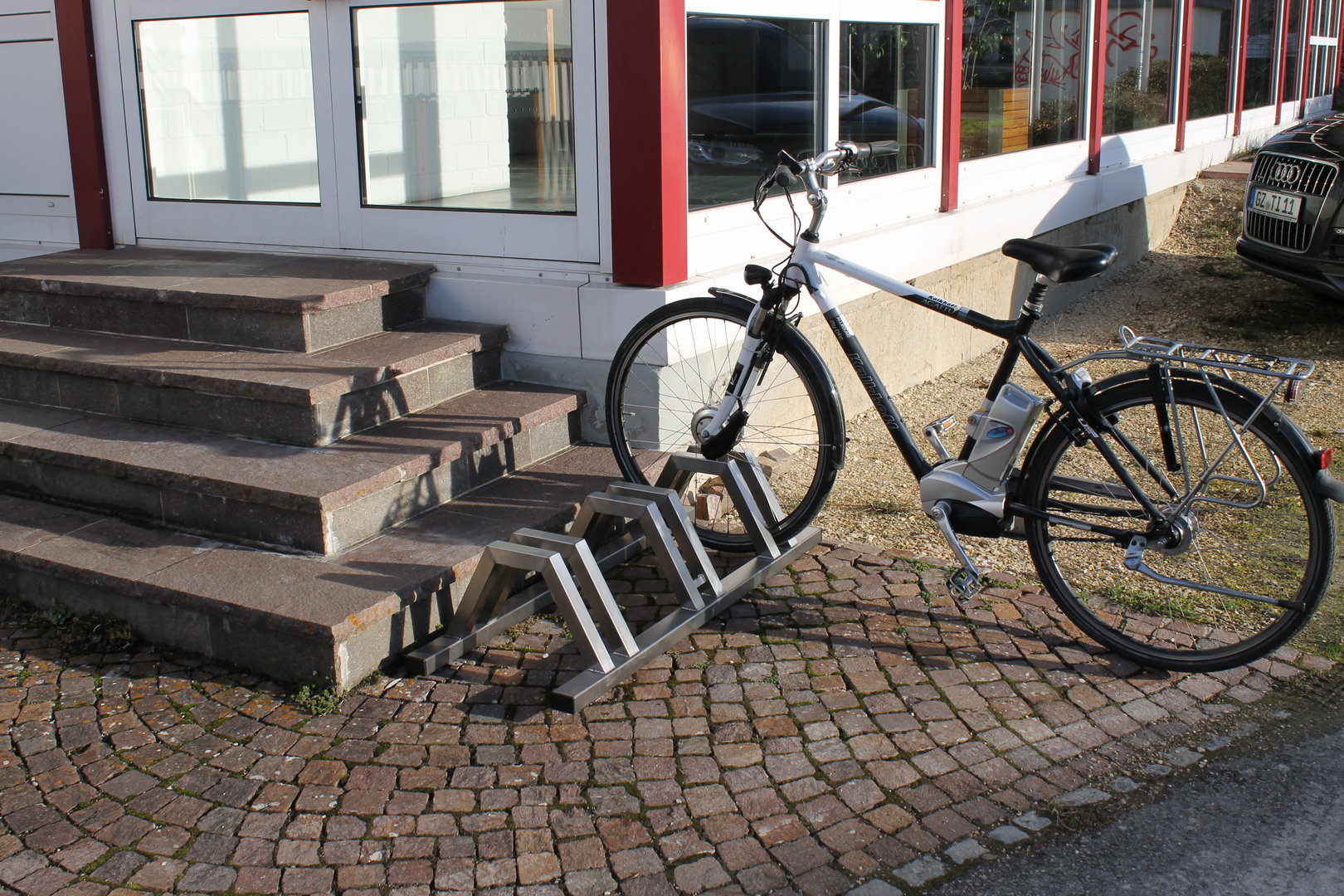 Fahrradständer Edelstahl
