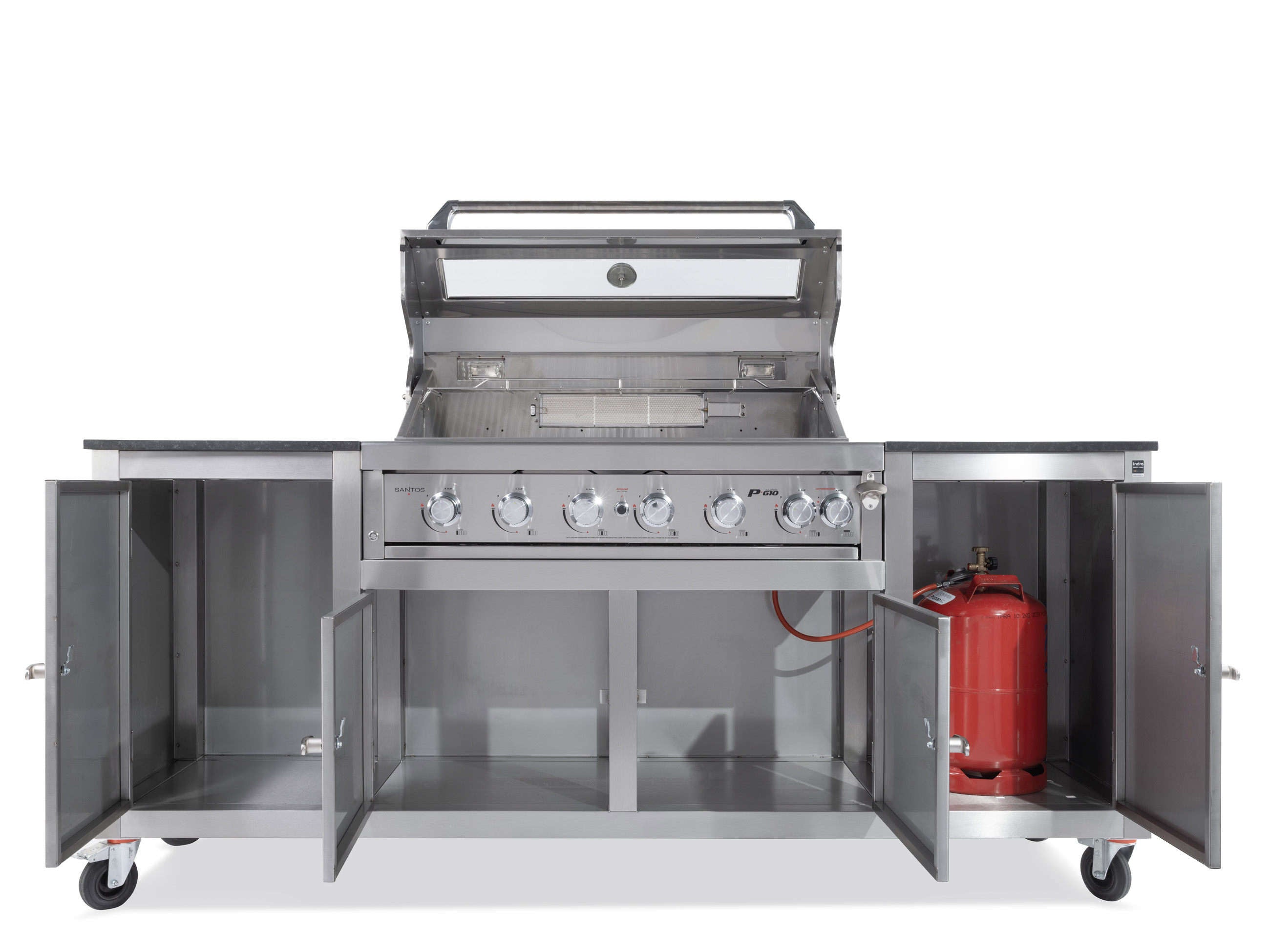 INDRA Gasgrillstation Santos P-610