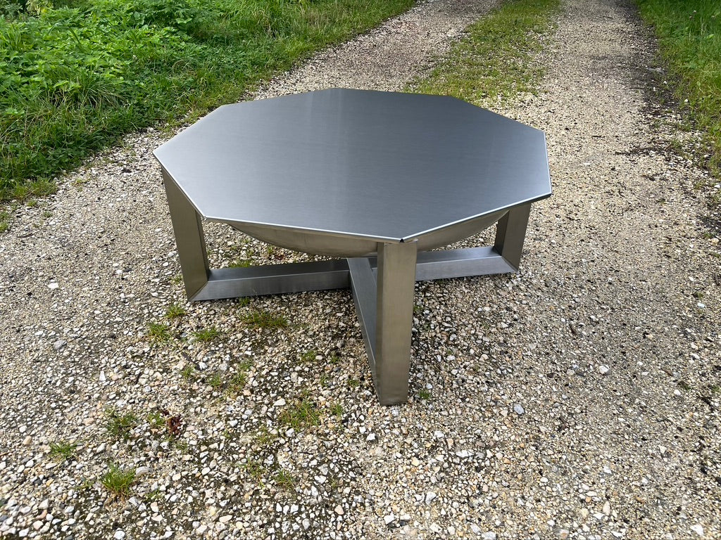 Design Feuerschale Edelstahl M Ø 60cm