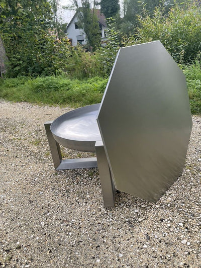 Design Feuerschale Edelstahl M Ø 60cm