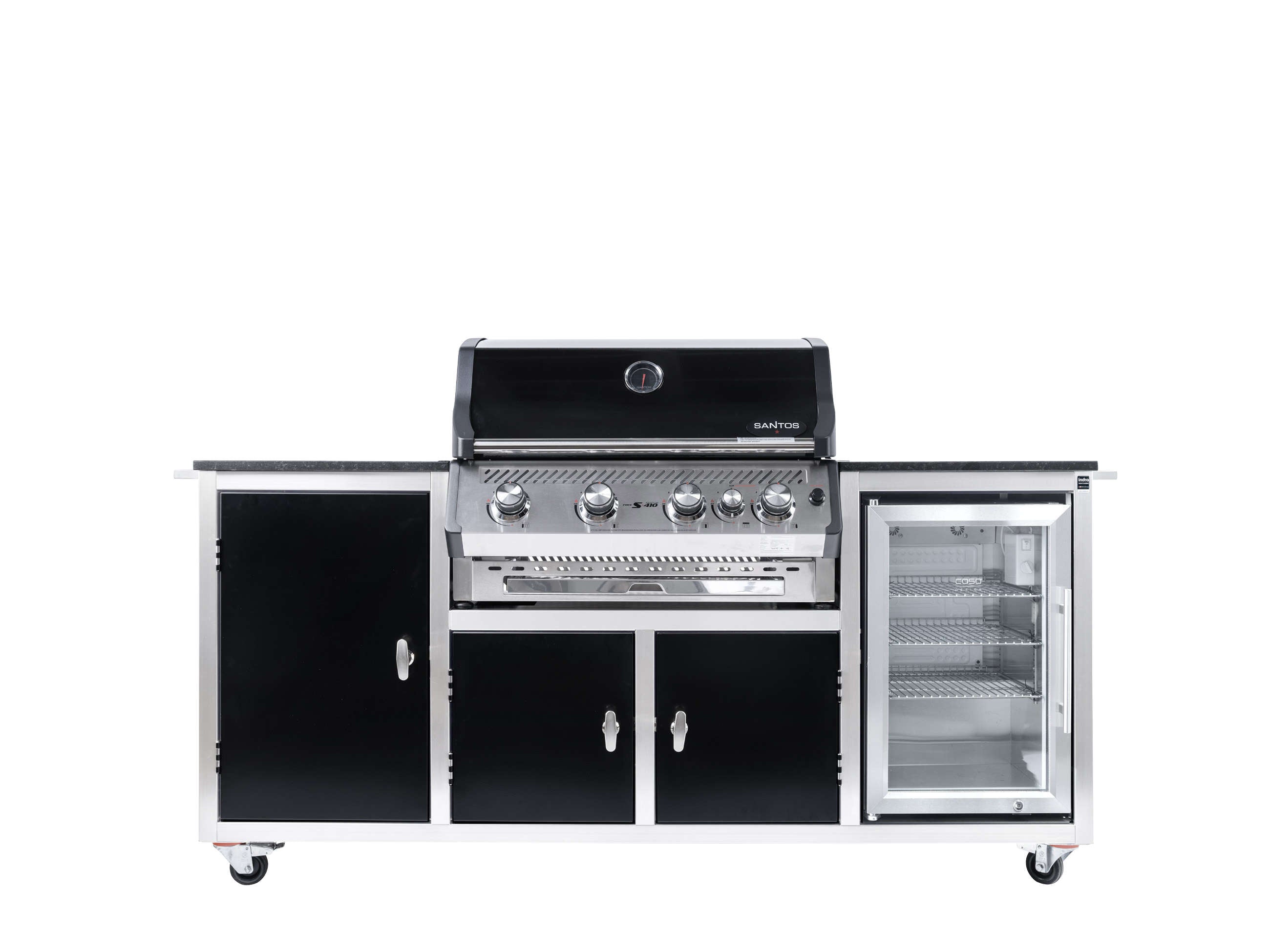 BLACKLINE Gasgrillstation Santos S-410