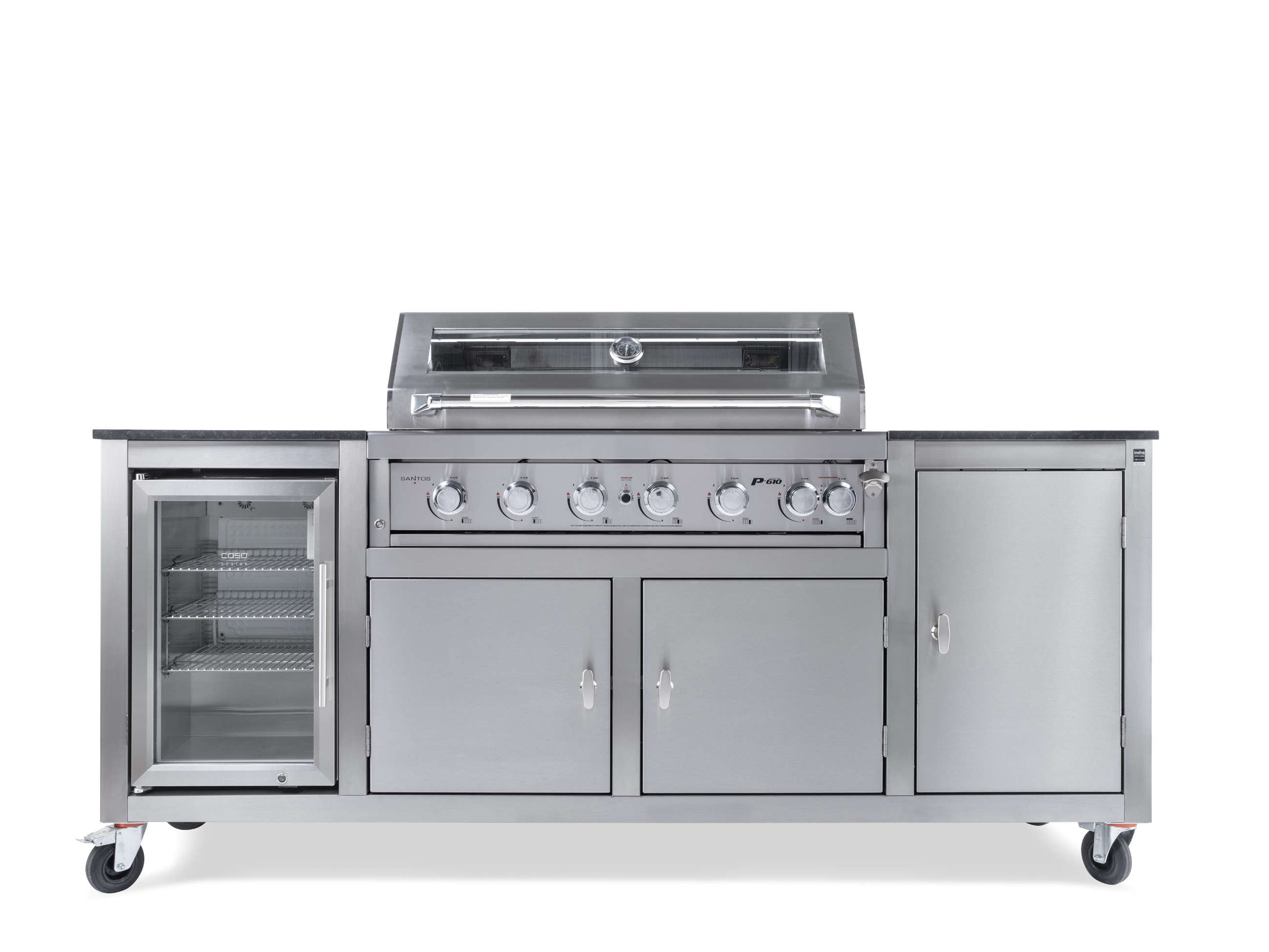 INDRA Gasgrillstation Santos P-610