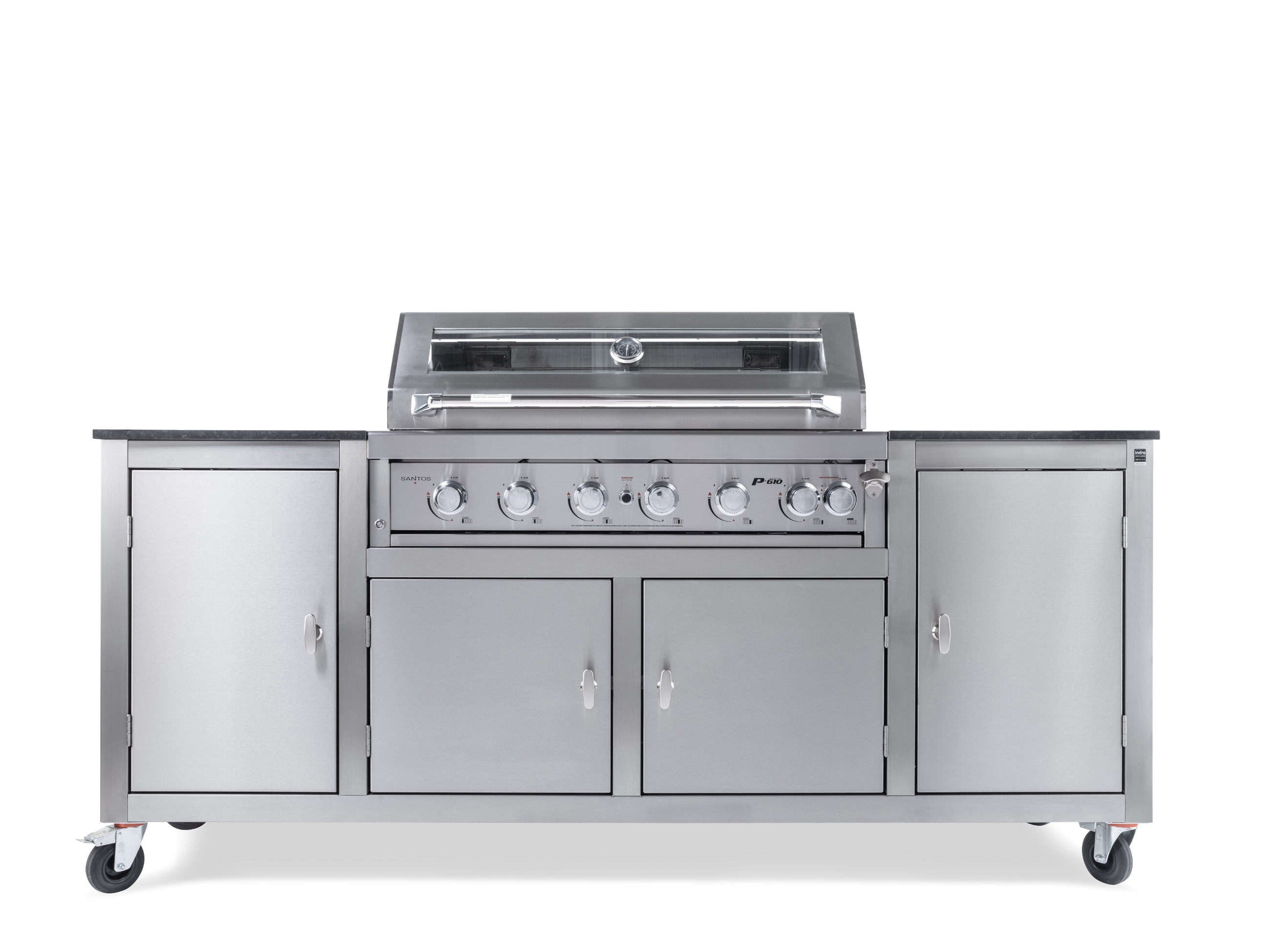 INDRA Gasgrillstation Santos P-610